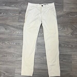 All Saints Slim Chinos Pants Beige‎ Casual Everyday Trousers Size 28